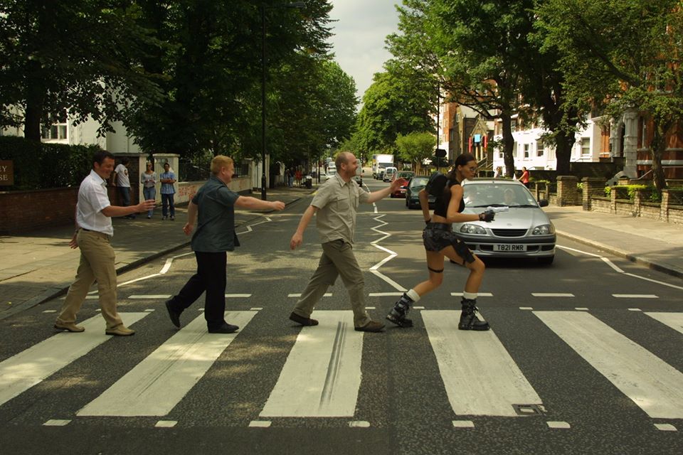 Outside Abbey Road Studios