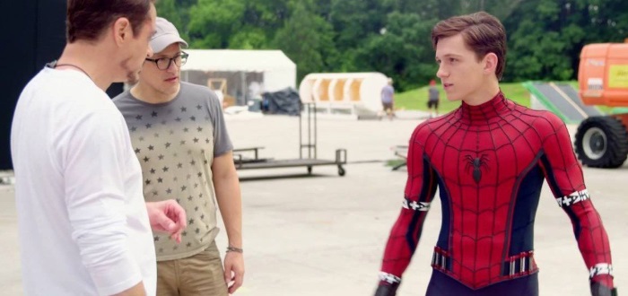 Behind The Scenes Of Civil War With Spider-Man