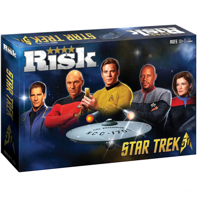 Risk Star Trek 50th Anni Ed