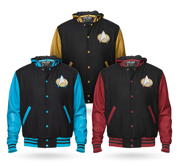 Think Geek Star Trek Varsity Jackets