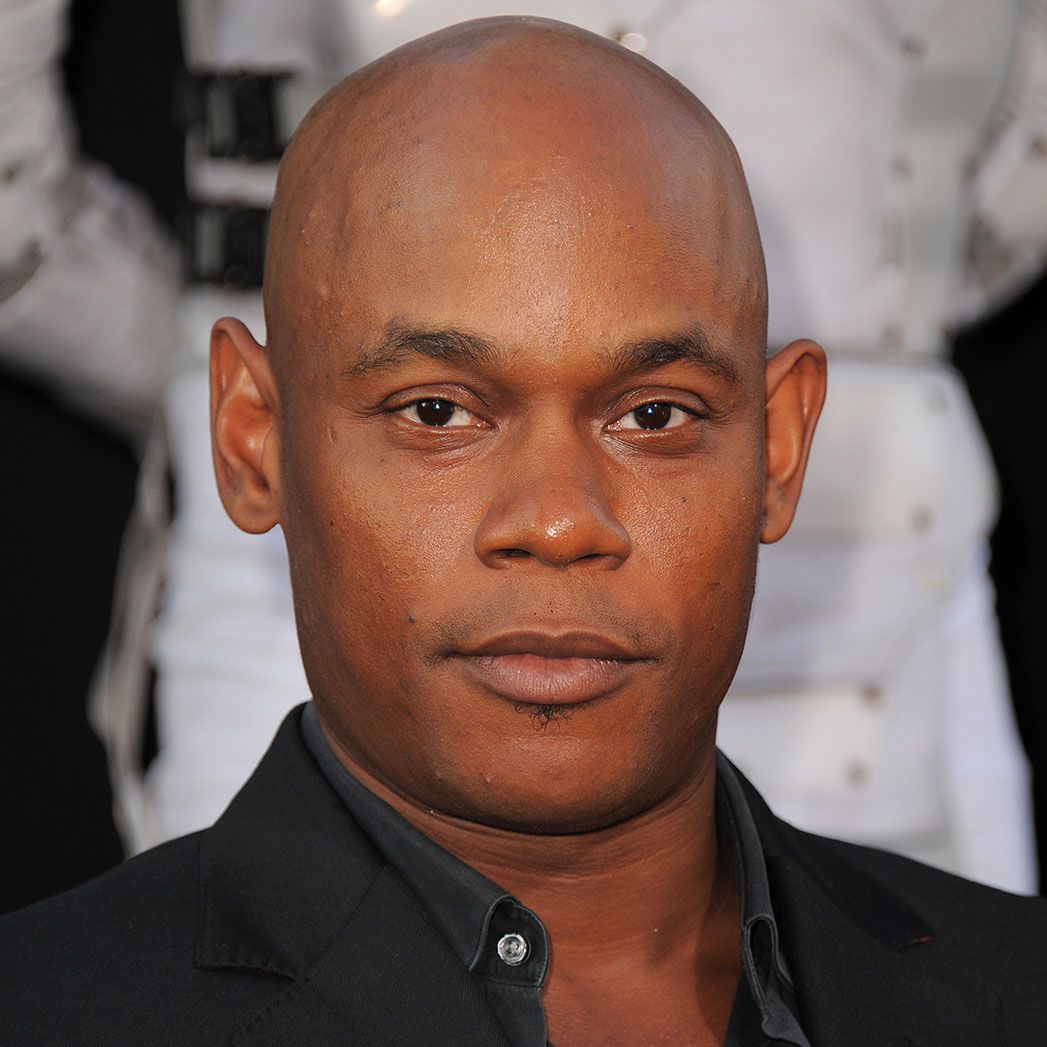 Bokeem Woodbine arrives at the "Total Recall" premiere on Thursday, Aug. 1, 2012 in Los Angeles, Calif. (Photo by Jordan Strauss/Invision/AP)