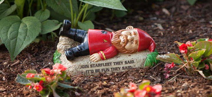Star Trek Next Generation Lawn Gnomes Now Available