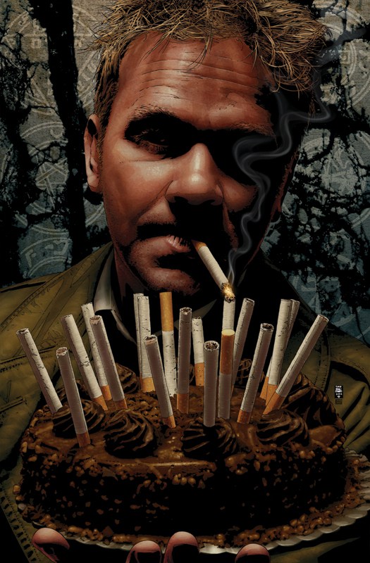 Issue 200 cover, by Tim Bradstreet. Other artists to do covers include Dave McKean, Glenn Fabry or Simon Bisley