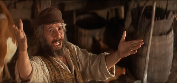 ‘If I Were A Rich Man’ – Fiddler On The Roof – TOTD
