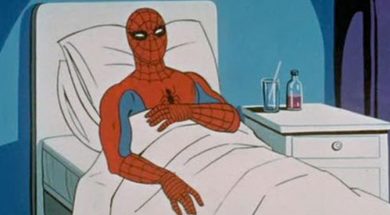 Work Sick Spiderman