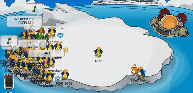 Tipping The Iceberg In Club Penguin