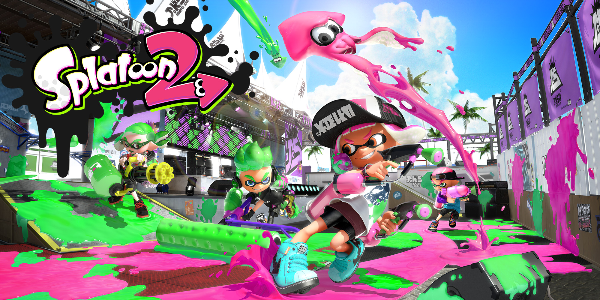 Get Ready To Splat With Splatoon 2 This Weekend