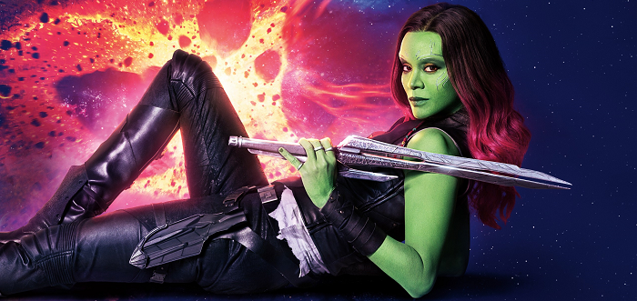 Watch Zoe Saldana’s Gamora Makeup Process In Timelapse