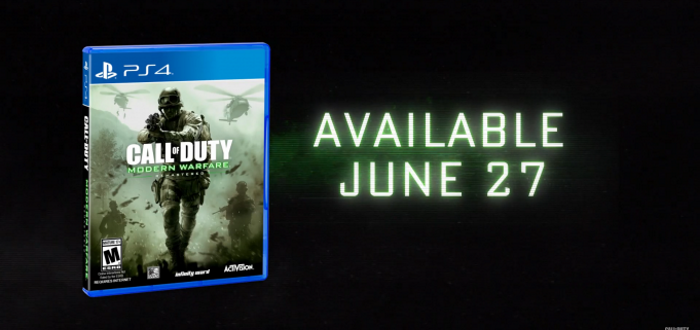 Call Of Duty 4: Modern Warfare Remastered Solo Release