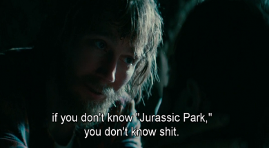 2Jurassic Park in Swiss Army Man