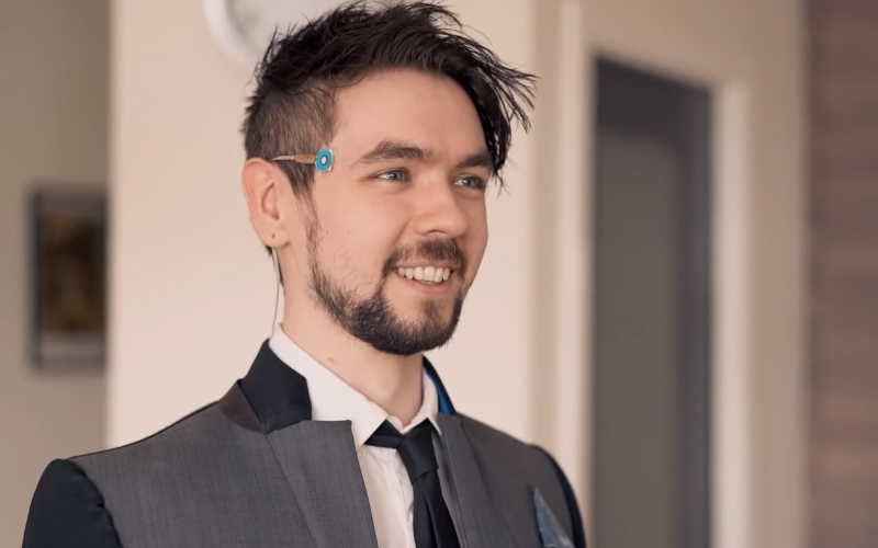 Jacksepticeye Meets Connor From Detroit Become Human