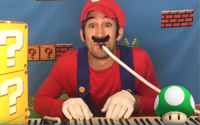 Super Mario Gets A Super Melodica Medley