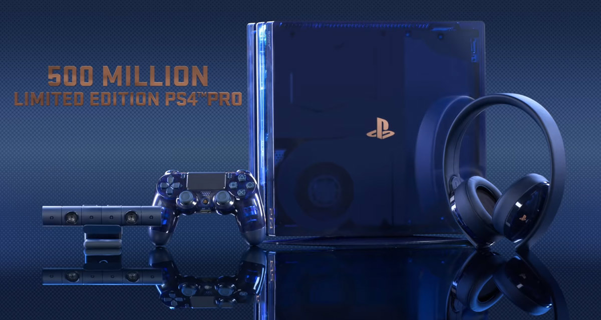 500 Million Limited Edition PS4 Pro Announced