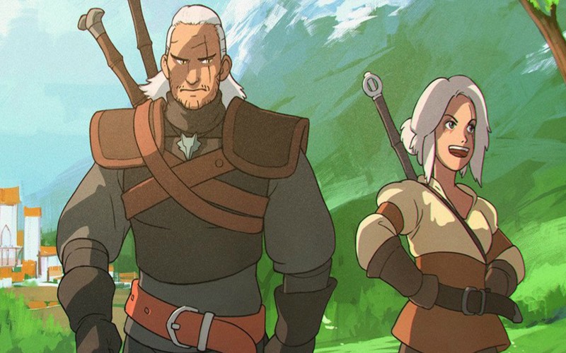Studio Ghibli Meets The Witcher In Fan Art