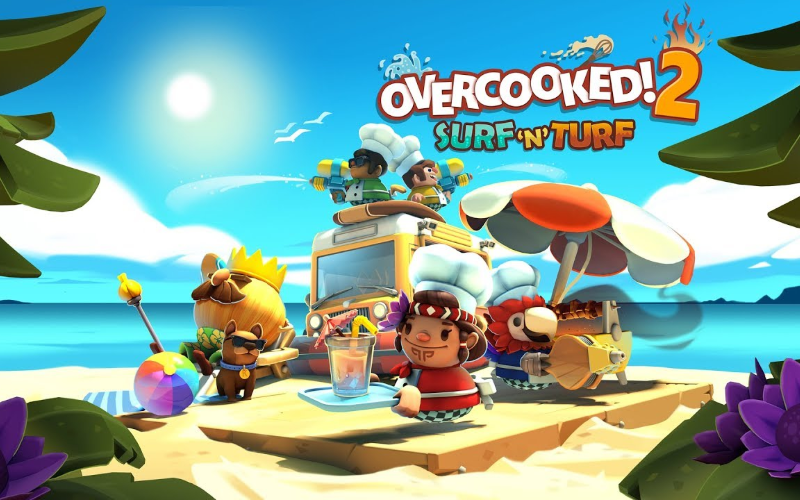 Overcooked 2 Surf ‘N’ Turf DLC Review