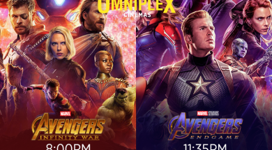 Avengers 8pm and Midnight