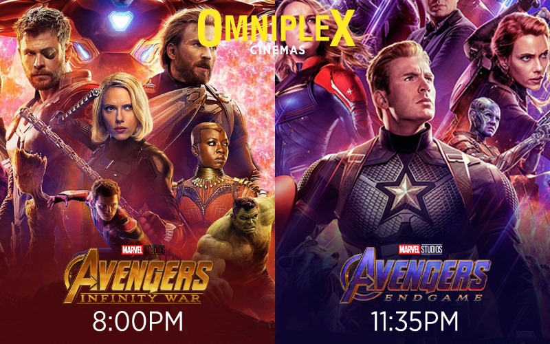 Omniplex Avengers Double Bill