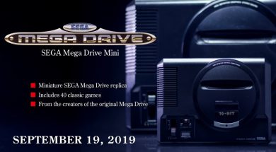 SEGA Mega Drive Mini Header