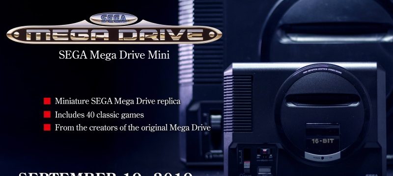 SEGA Mega Drive Mini Header