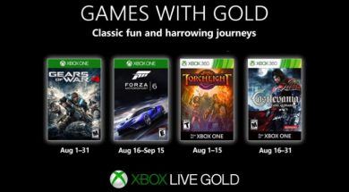 Games With Gold August 2019