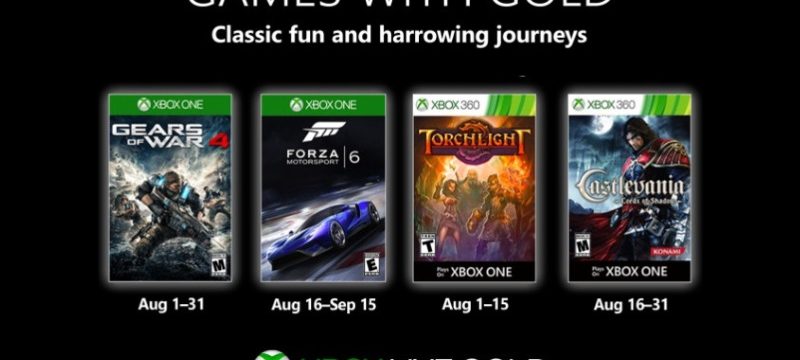 Games With Gold August 2019