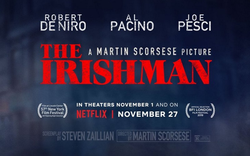 The Irishman Gets New Trailer And Release Info