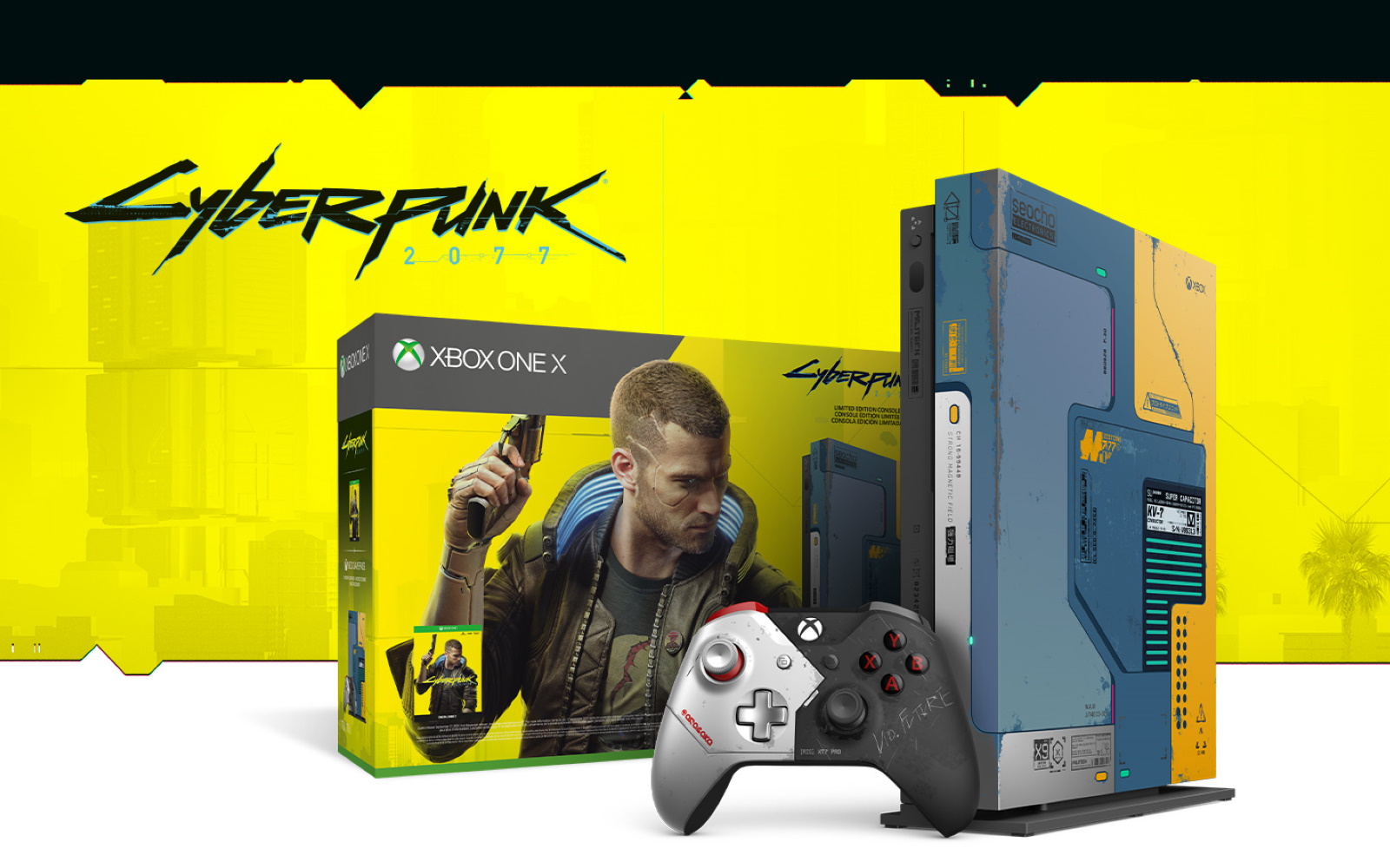 Cyberpunk Themed Xbox & Controller Announced