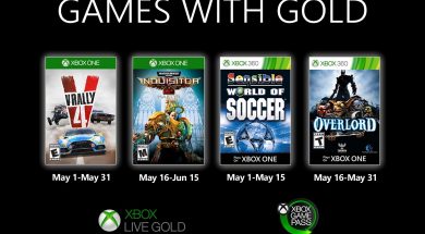 Games With Gold May 2020 Header