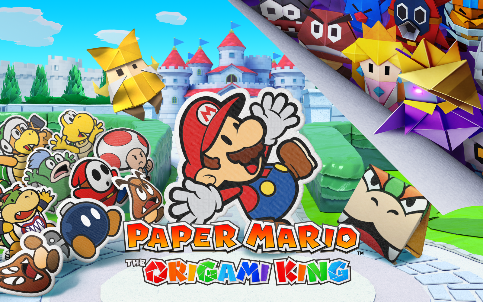 Paper Mario: The Origami King Unfolds On Switch In July