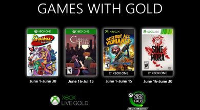 Games With Gold June 2020
