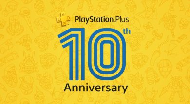 PS Plus 10th Anniversary header