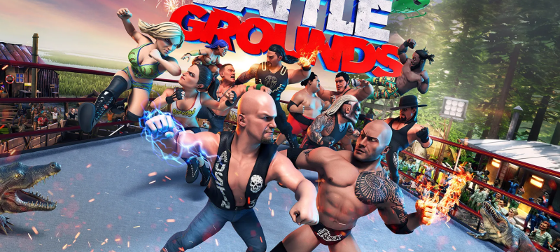 WWE 2K Battlegrounds header