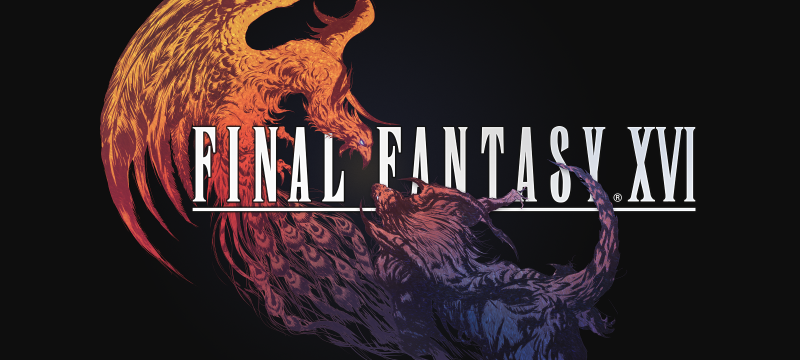 Final Fantasy XVI Logo Black
