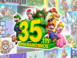 Super Mario Bros 35th Anniversary Header