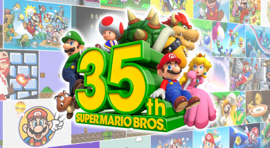 Super Mario Bros 35th Anniversary Header