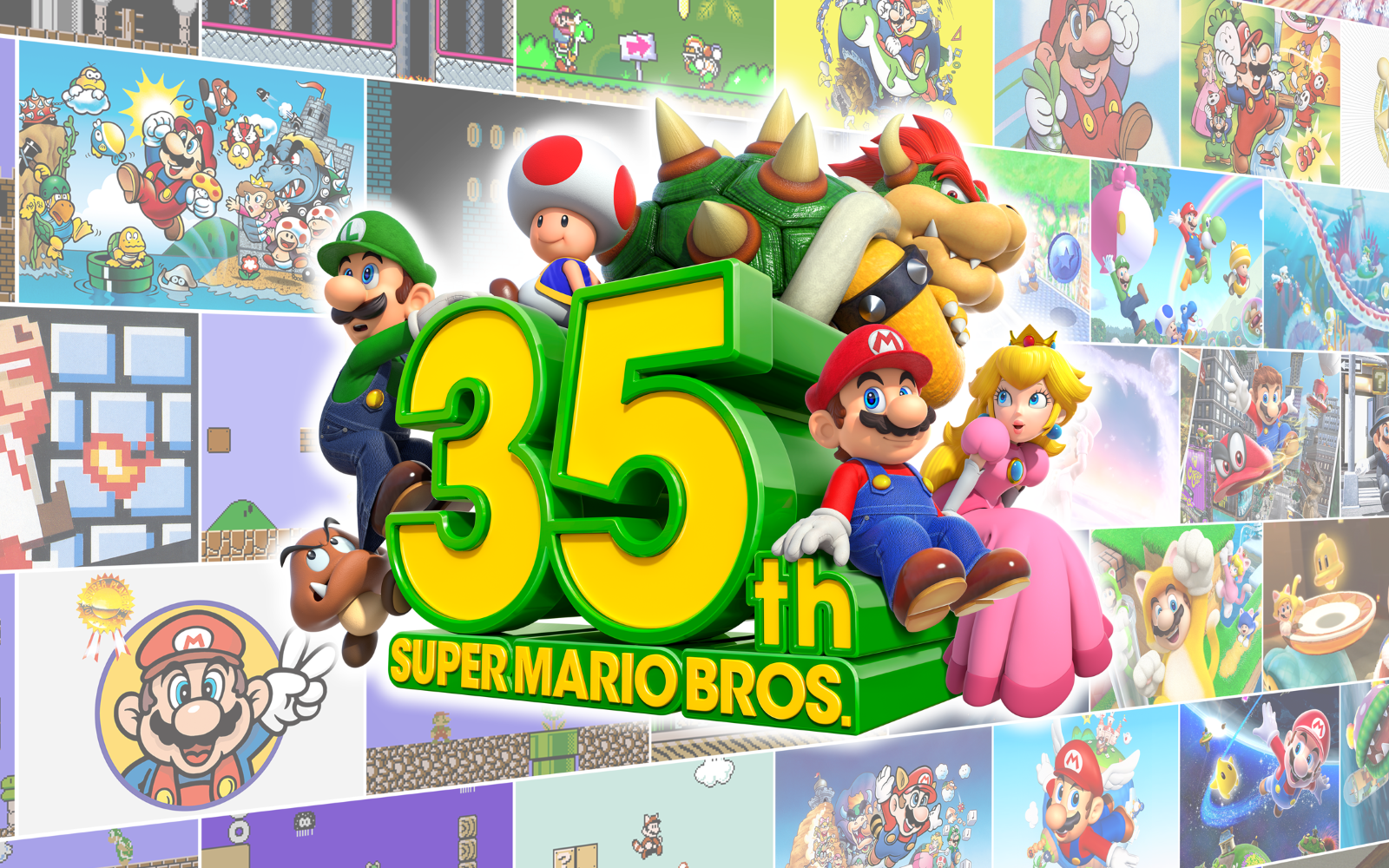 Super Mario Bros. 35th Anniversary – A Host Of Games, Products & Events Announced!