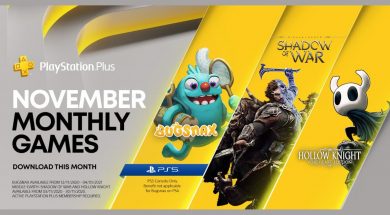 PS Plus November 2020 Header
