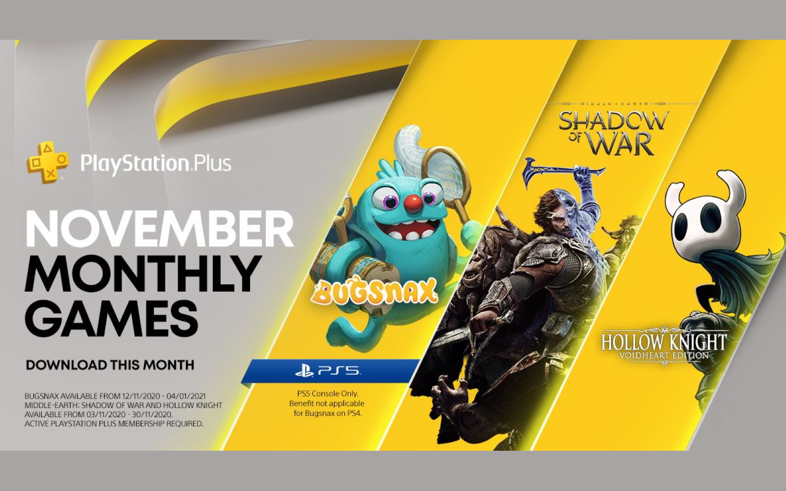 November’s PlayStation Plus Line-Up Announced. Includes Bugsnax For PS5