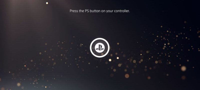 PlayStation 5 UI Header