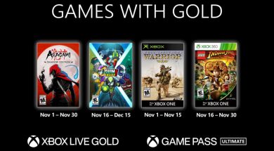 Games With Gold November 2020
