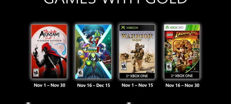 Games With Gold November 2020