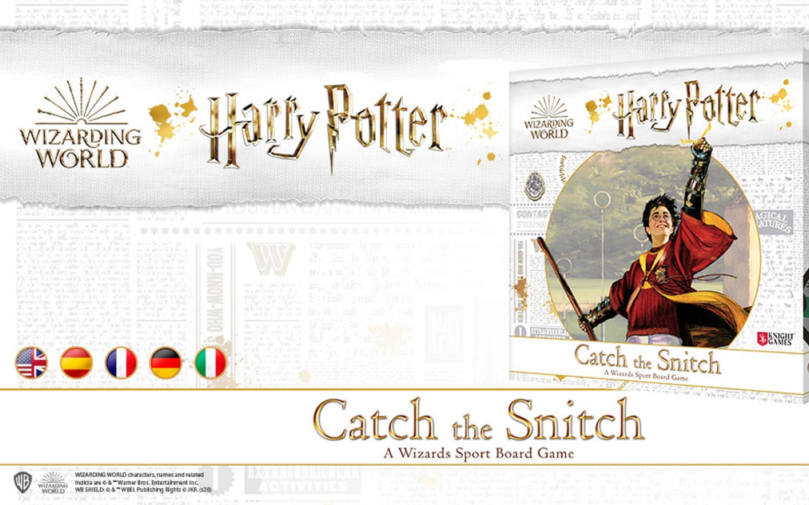 Quidditch Inspired Board Game Launched On Kickstarter