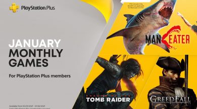PS Plus January 2021 header