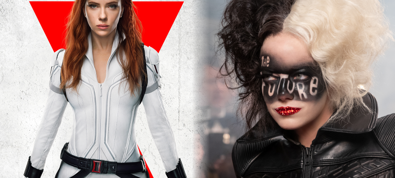 Black Widow and Cruella Coming To Disney Plus