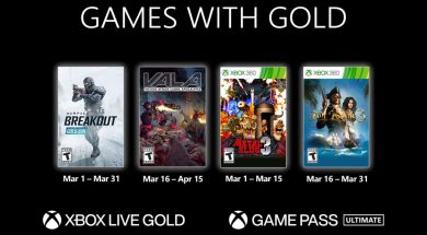 Games With Gold March 2021