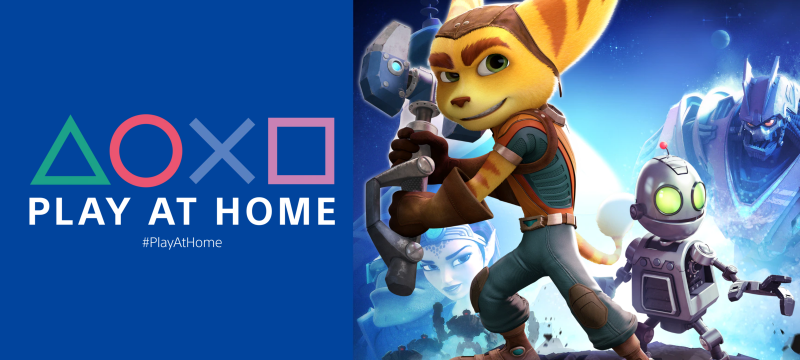 Ratchet and Clank Play At Home