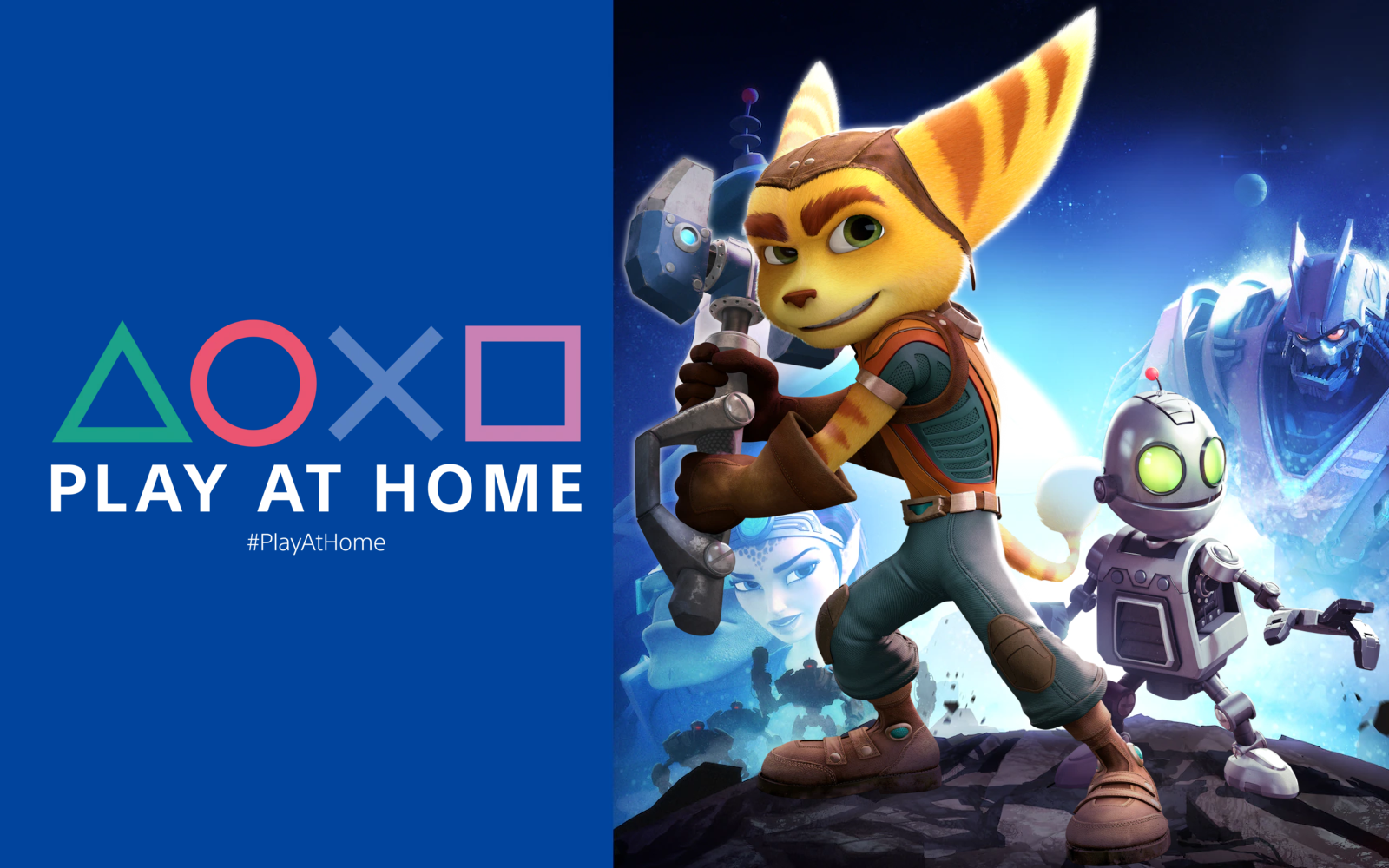 Play At Home Gives Players Ratchet And Clank (2016) For Free