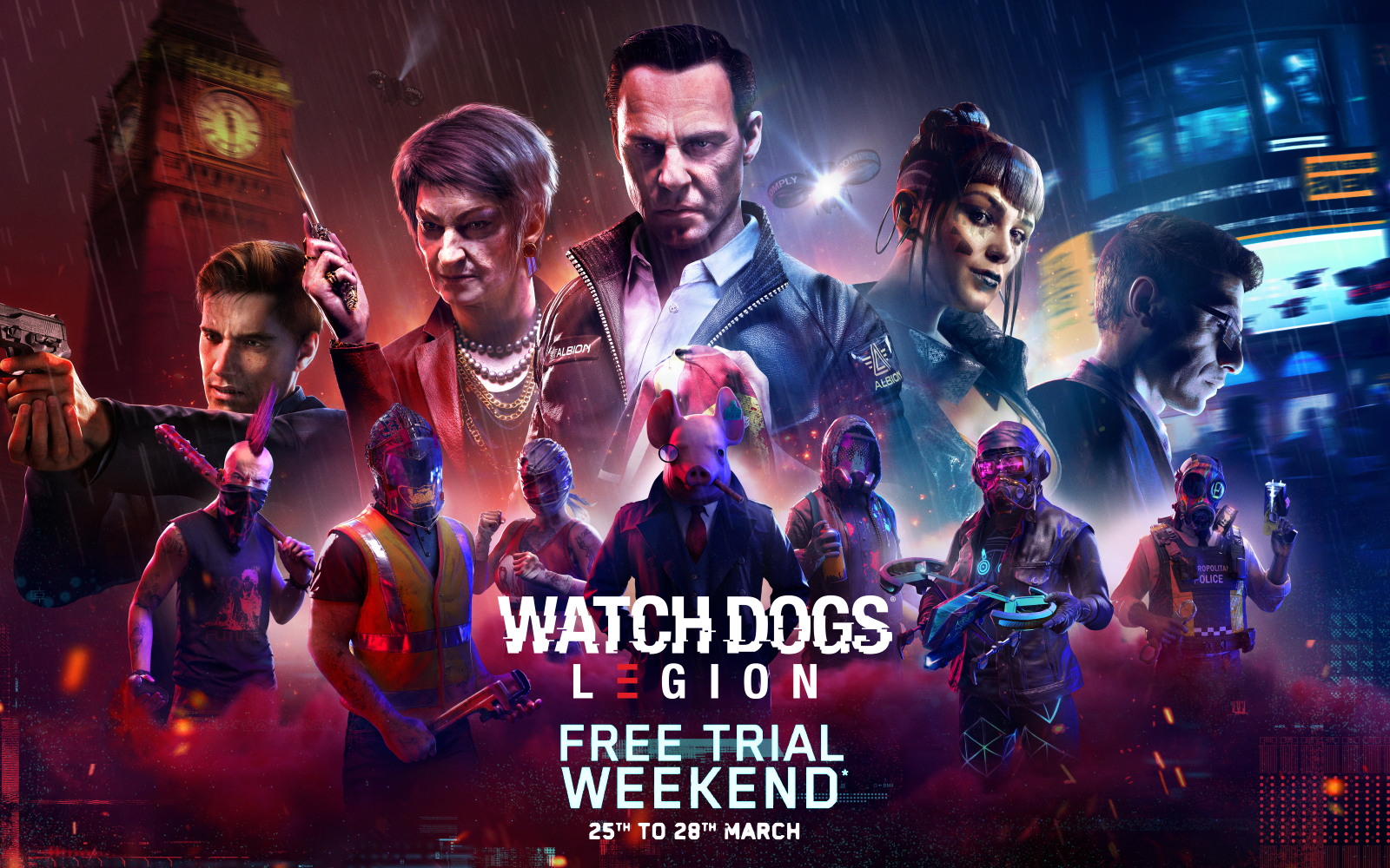 Play Watch Dogs: Legion Free This Weekend, Plus Future Road Map Revealed