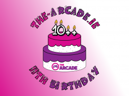 Birthday logo header