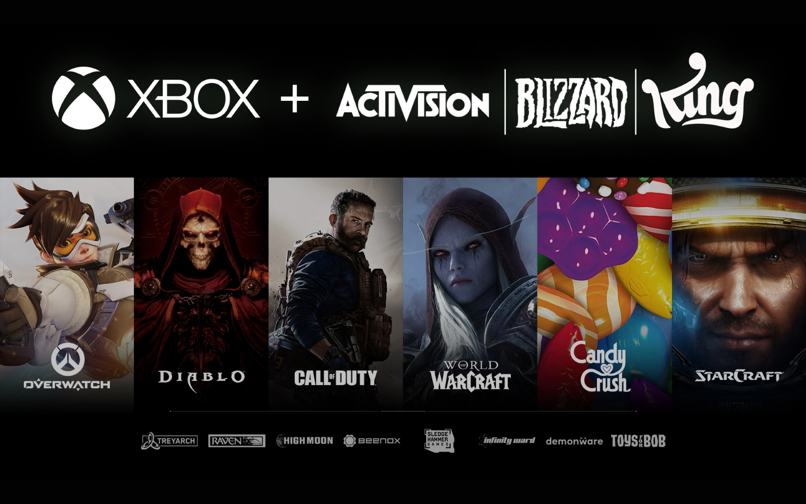 Xbox Announce Purchase Of Activision Blizzard